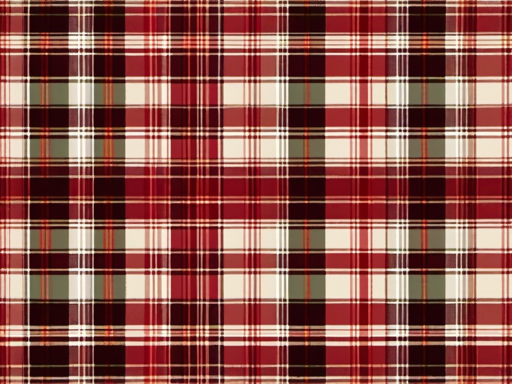 Christmas Plaid Background  