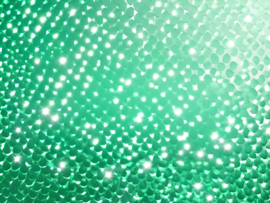 Mint Sparkle Background  