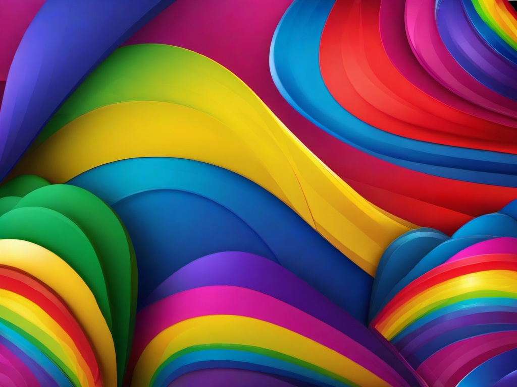 Rainbow Background Free Download  