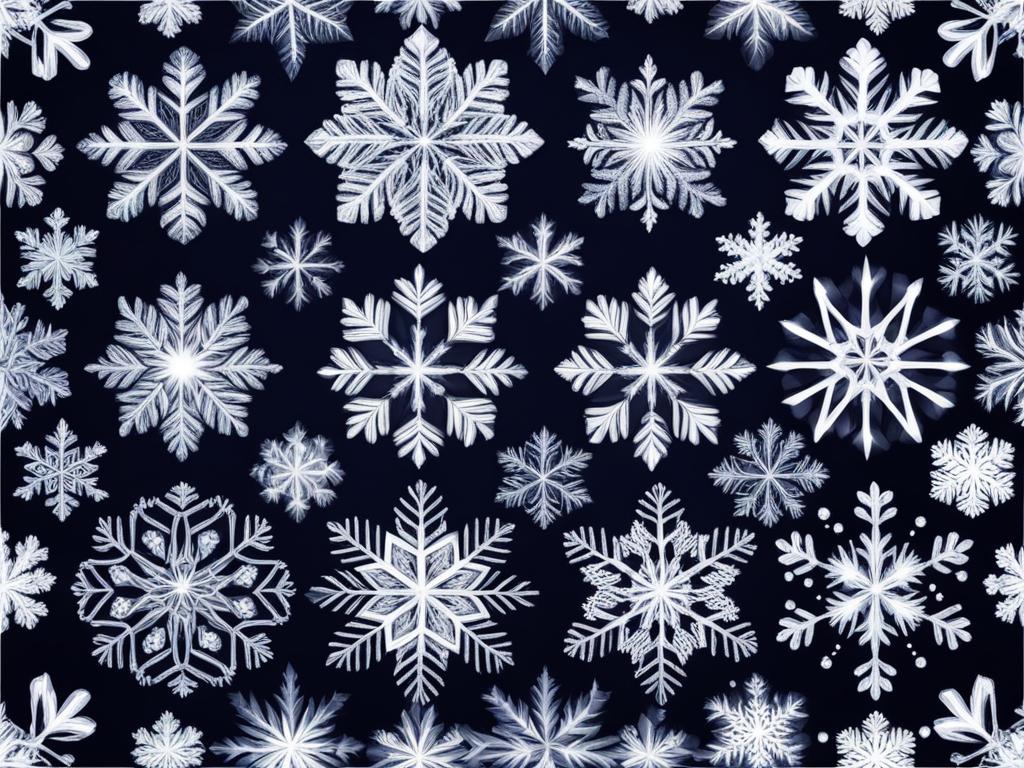 snowflake clipart transparent background - featuring intricate patterns. 