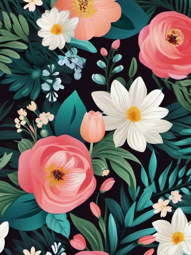 spring floral phone background  ,background wallpaper