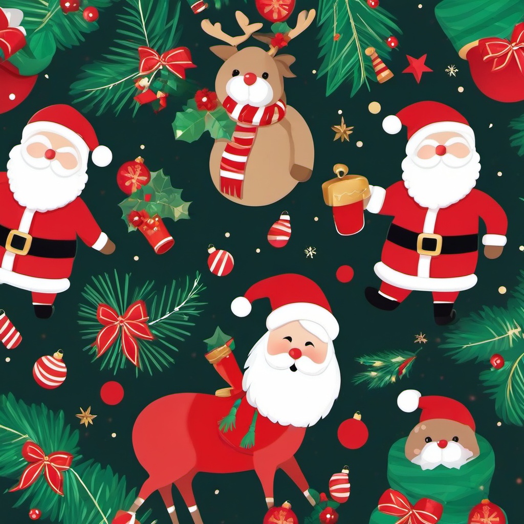 Cute Christmas Phone Wallpaper - Christmas holiday theme  ,background wallpaper