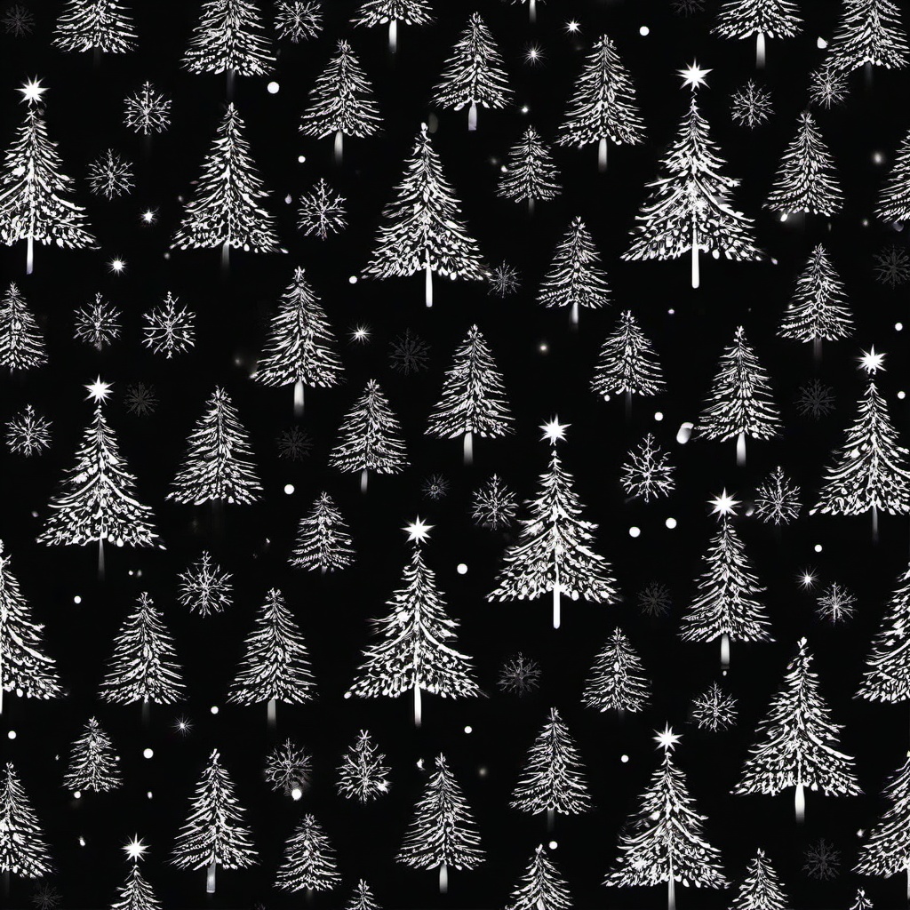 Christmas Background Wallpaper - black christmas tree background  