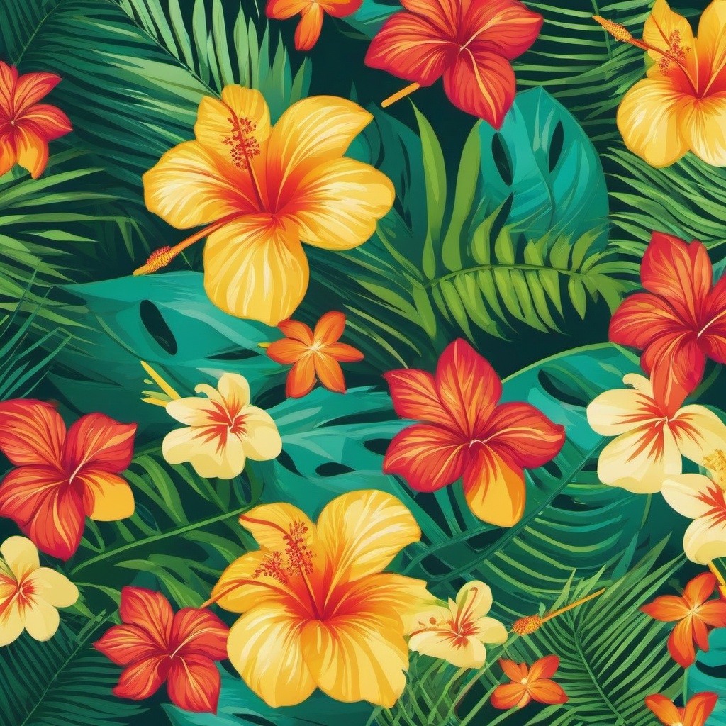 Party Background Wallpaper - hawaiian theme background  