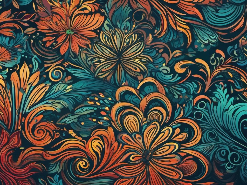 Free Wallpaper for Phone - Free-Spirited Mobile Backgrounds  intricate patterns, splash art, wallpaper art