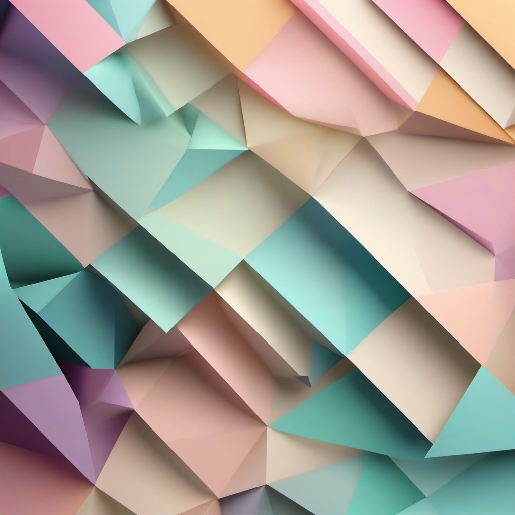 Geometric Background - pastel geometric background  