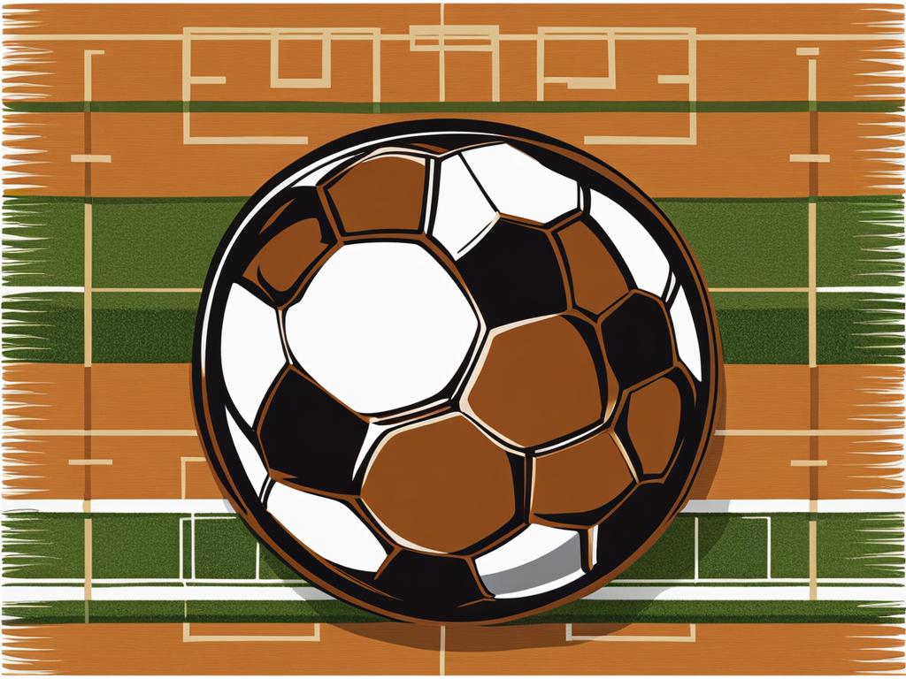 football clipart - a classic and sporty football, ready for a game. 