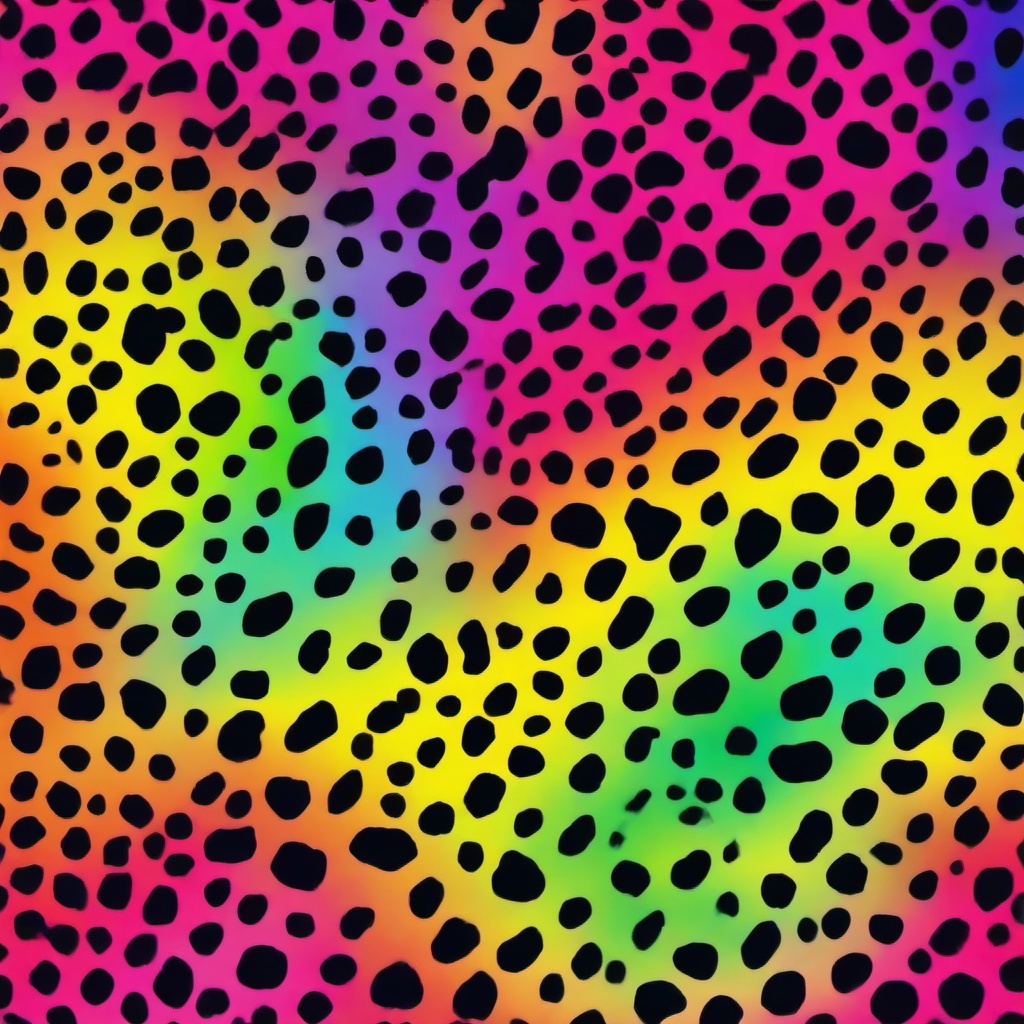 Rainbow Background Wallpaper - rainbow cheetah print background  