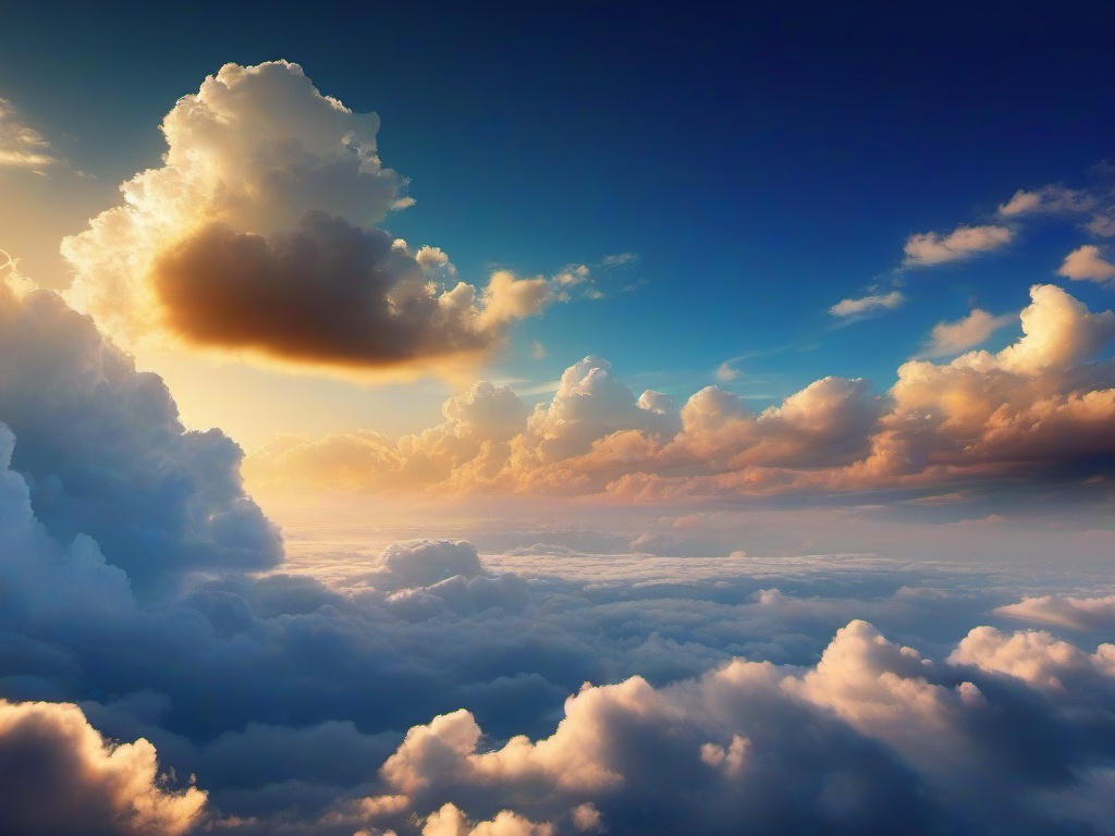 Clouds In The Sky Wallpaper  ,desktop background wallpaper