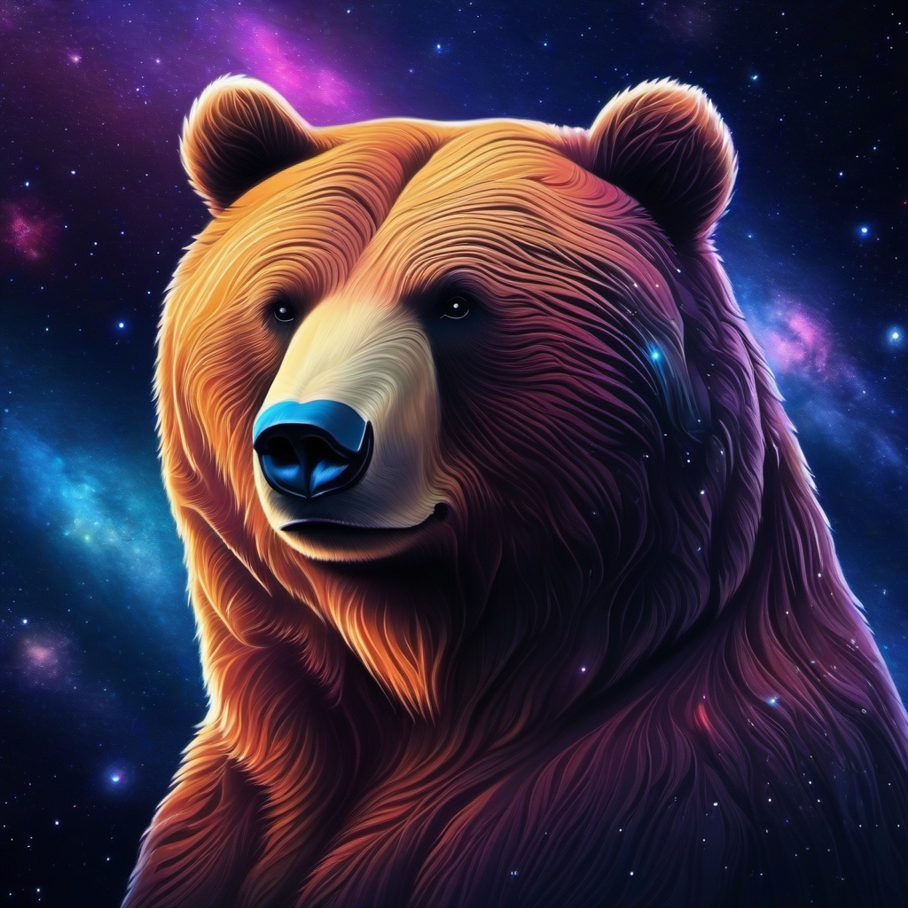 Galaxy Background Wallpaper - galaxy bear wallpaper  