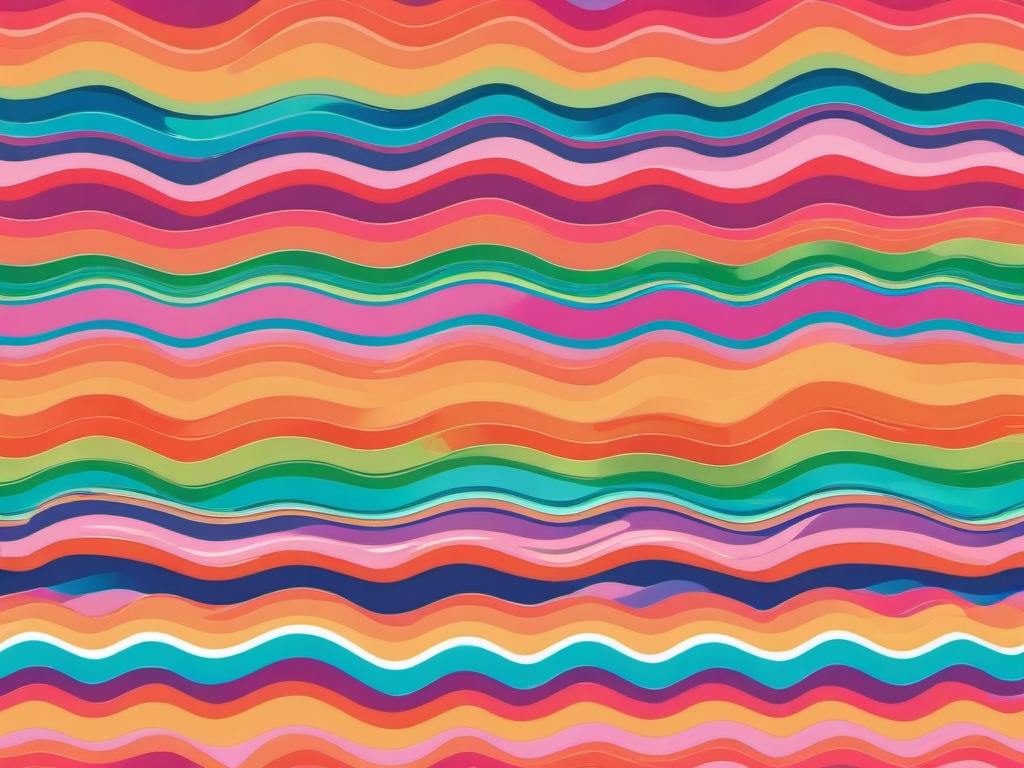 Preppy Rainbow Background  