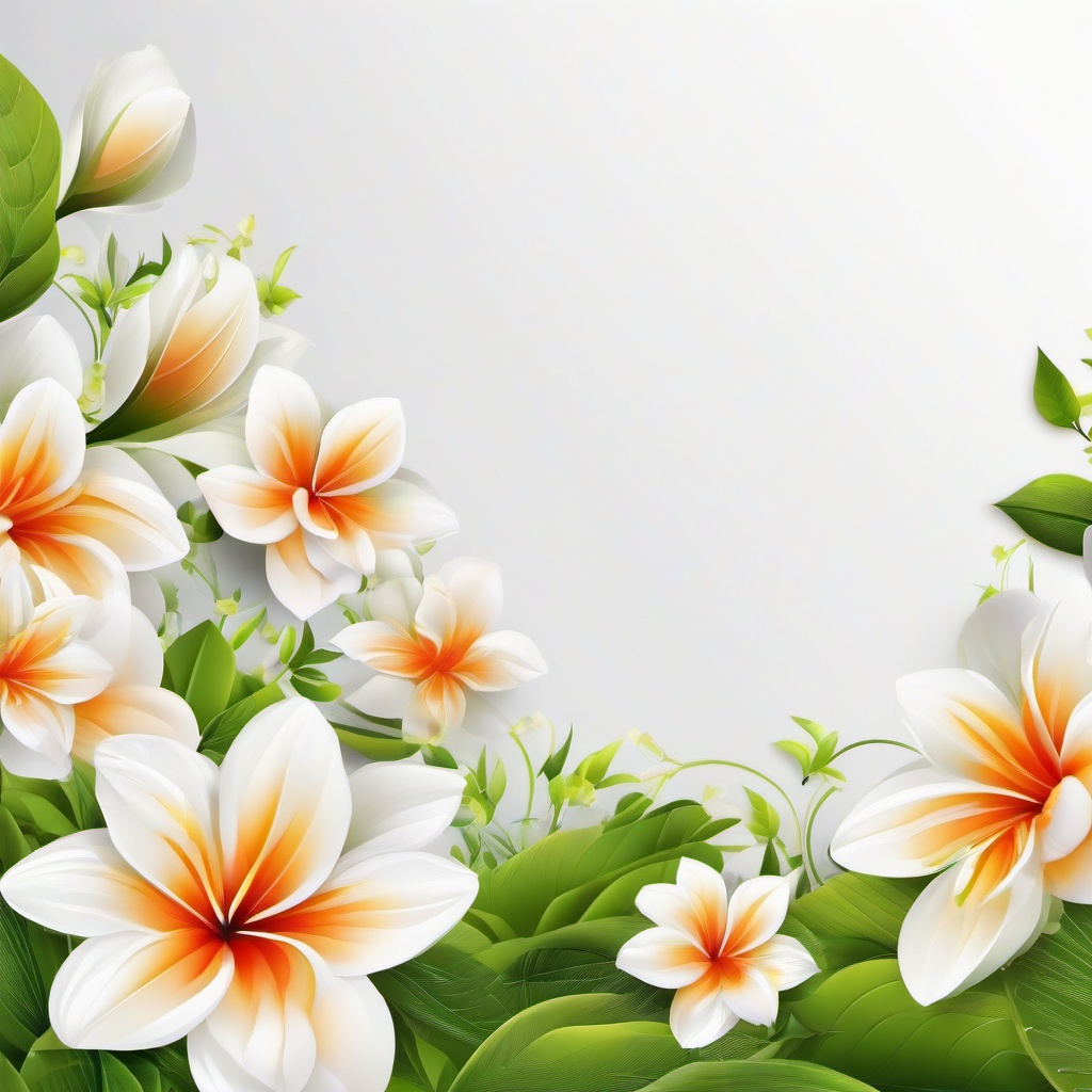 Flower Background Wallpaper - white background with flower  