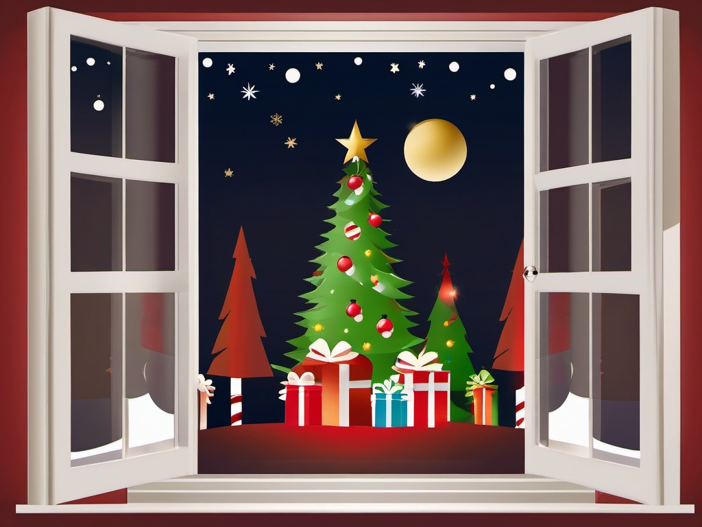 Clip art free Christmas pictures, A selection of free-to-use Christmas-themed visuals.  simple, 2d flat