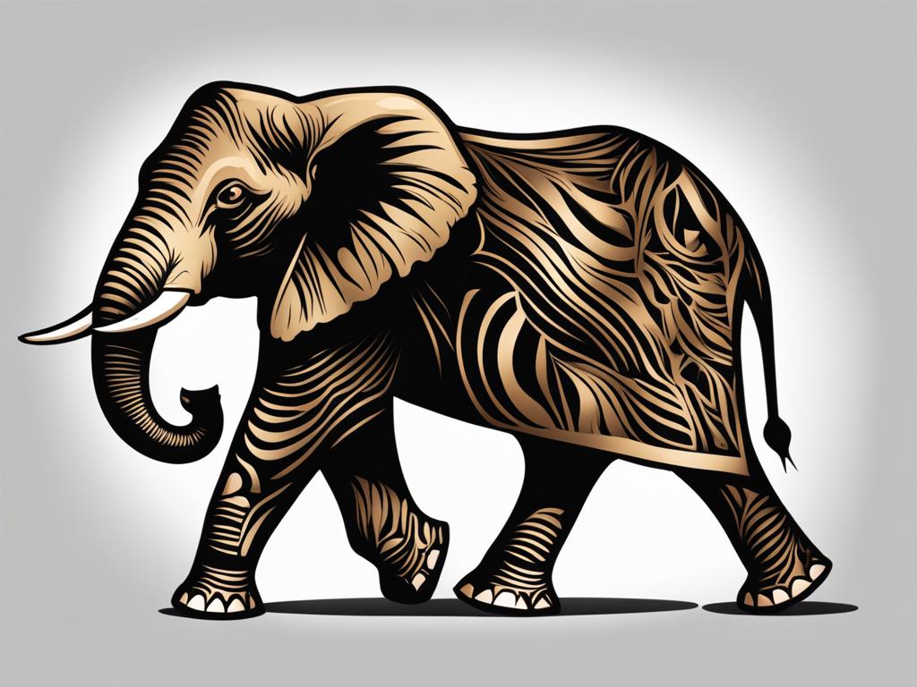 elephant clipart transparent background - displaying majestic presence. 