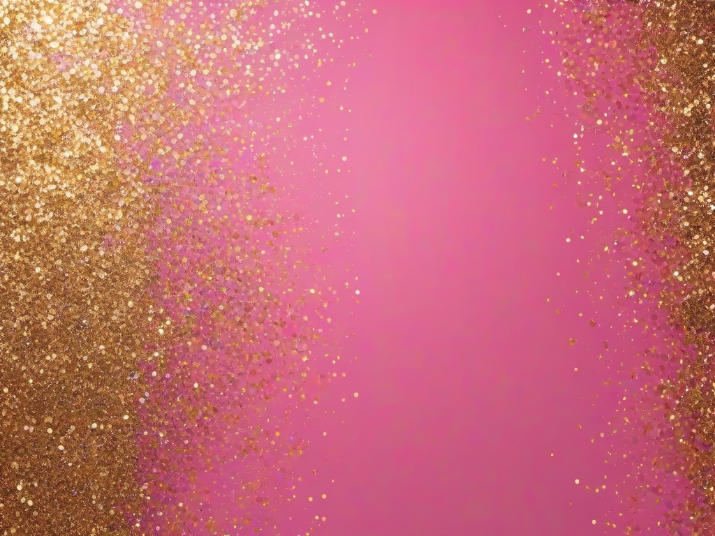 Pink And Gold Glitter Wallpaper  