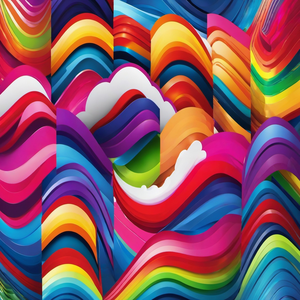 Rainbow Background Wallpaper - rainbow gaming wallpaper  