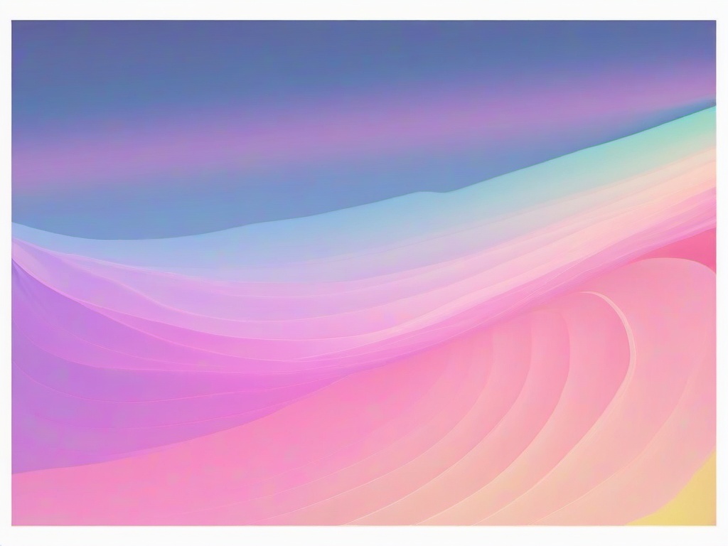 Background Aesthetic Rainbow Pastel  