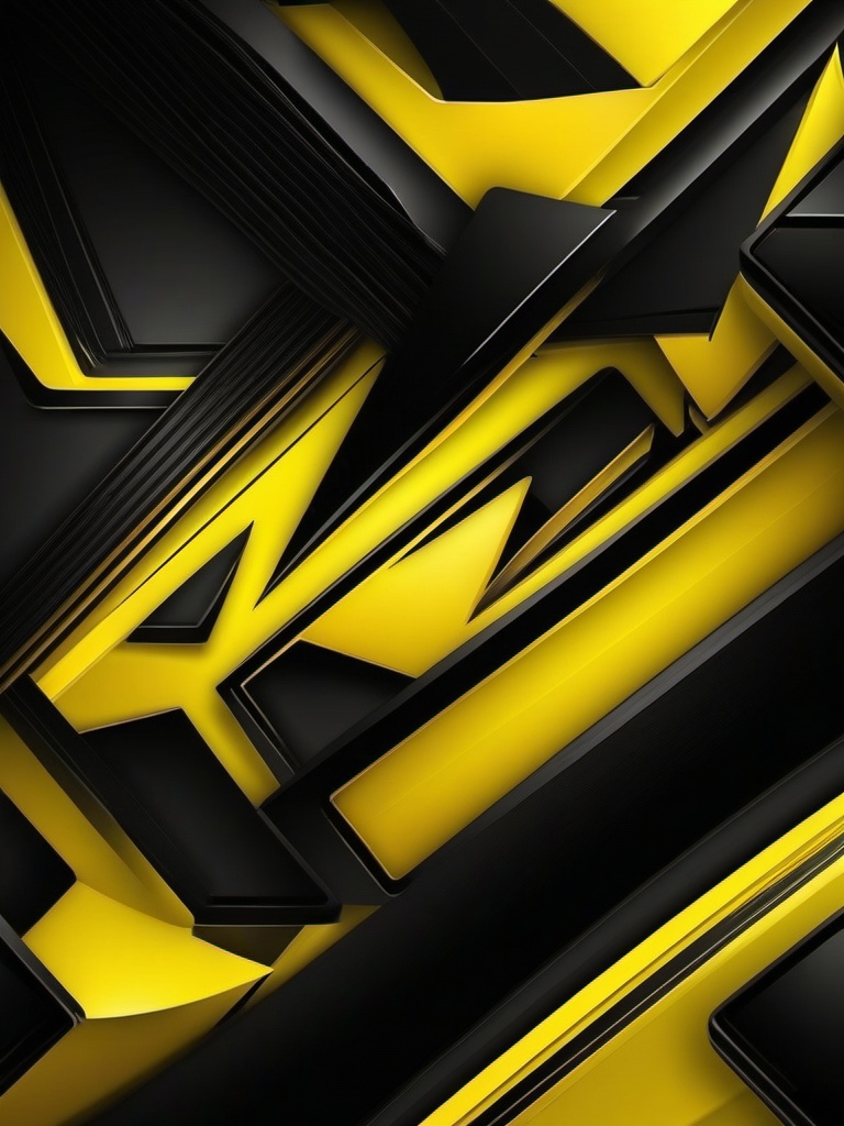 Wallpaper Black Yellow  ,mobile iphone background wallpaper