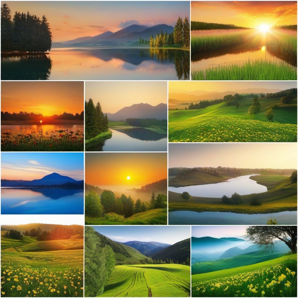 Pictures clipart - pictures of nature and landscapes  