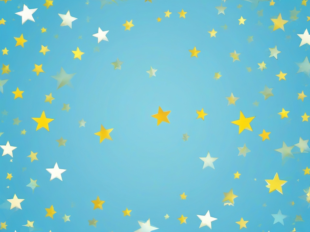 Sky Blue Star Wallpaper  ,desktop background wallpaper