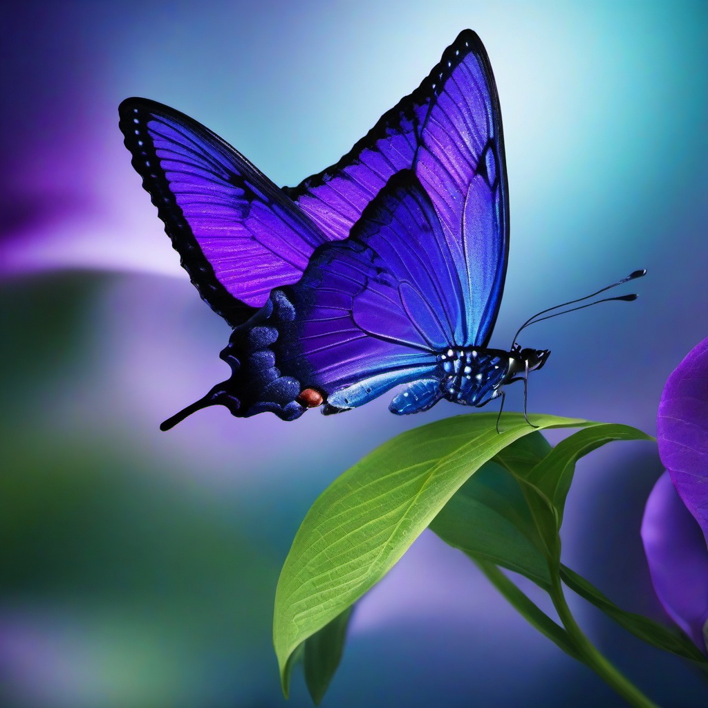 Purple Background Wallpaper - blue purple butterfly background  