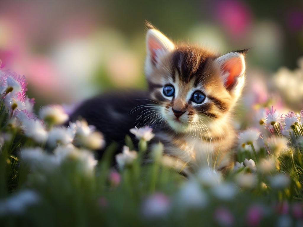 cat kitten wallpaper  ,desktop background wallpaper