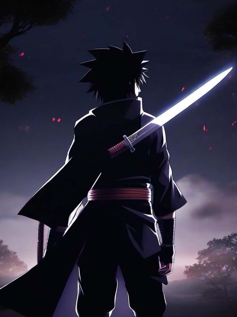 Dark Sasuke Wallpaper  ,mobile iphone background wallpaper