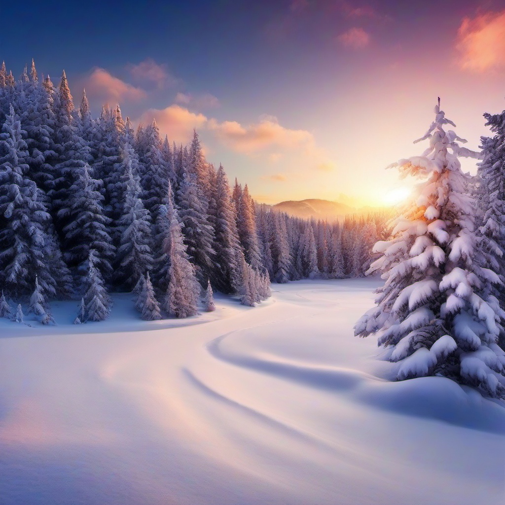 Winter background wallpaper - snow zoom background free  