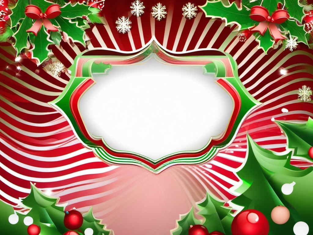 Christmas Background Red And Green  