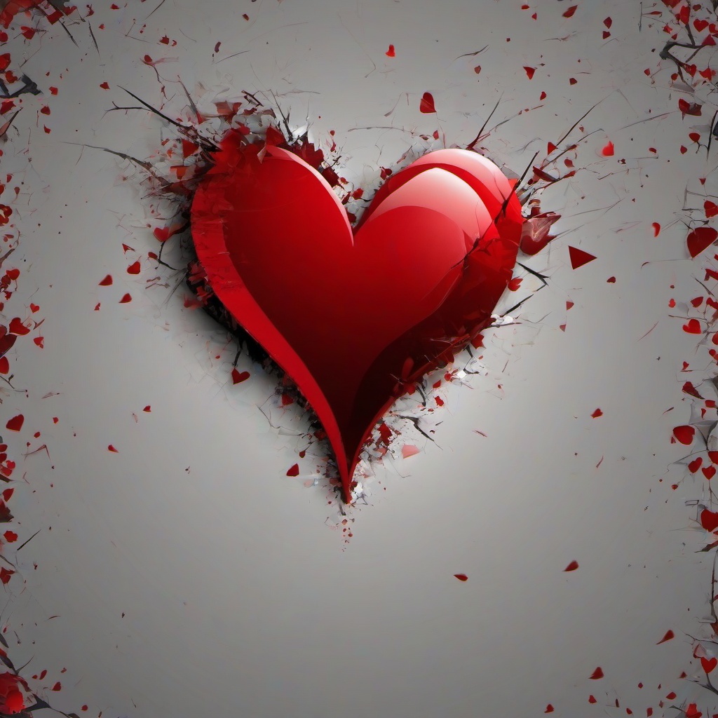 Heart Background Wallpaper - broken heart wall paper  