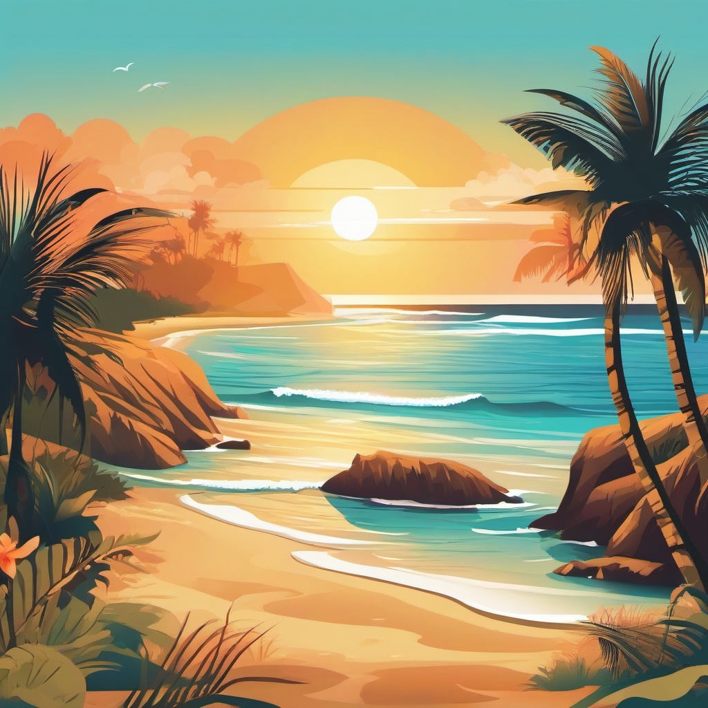 Beach  clipart