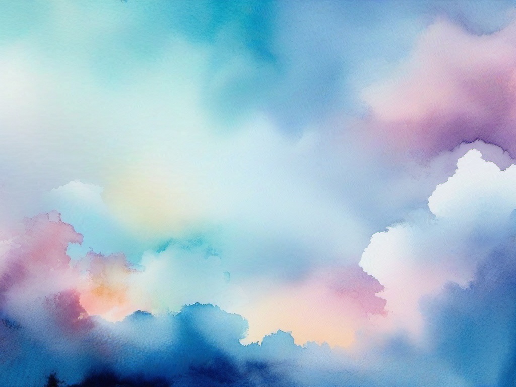 Sky Watercolor Background  ,desktop background wallpaper