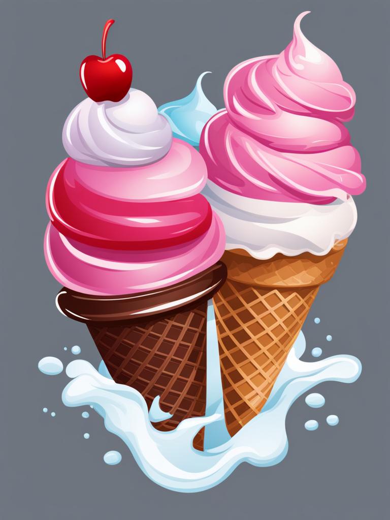 ice cream clipart transparent background - irresistibly melting. 