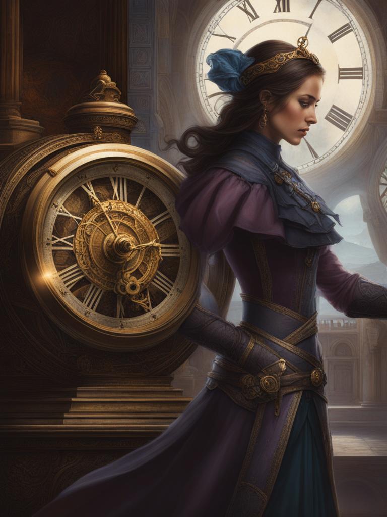 chronomancers weaving the threads of time, unraveling secrets buried in the annals of history. 