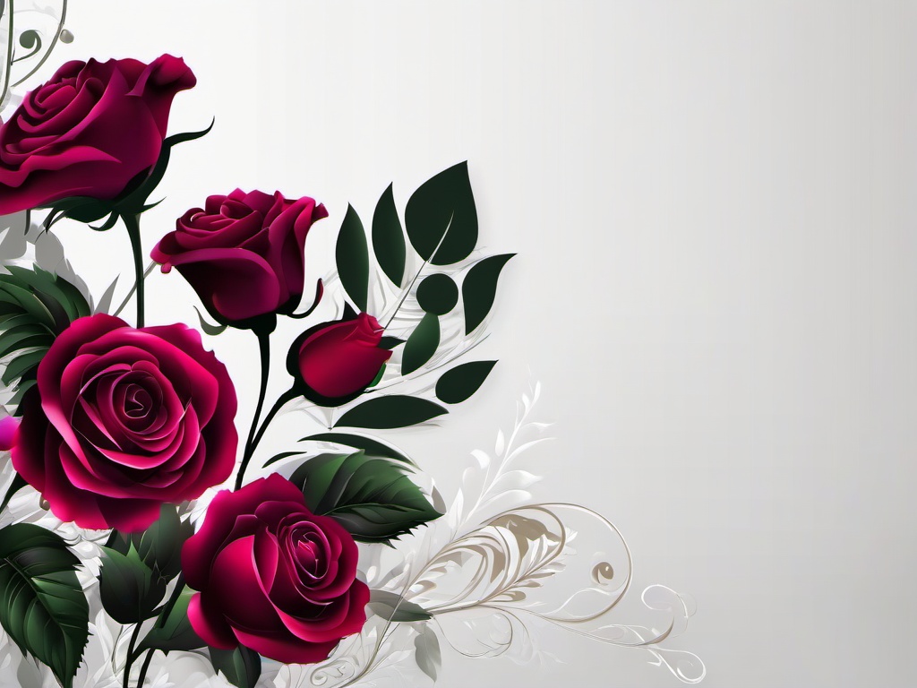 Flower Background Wallpaper - rose black background  