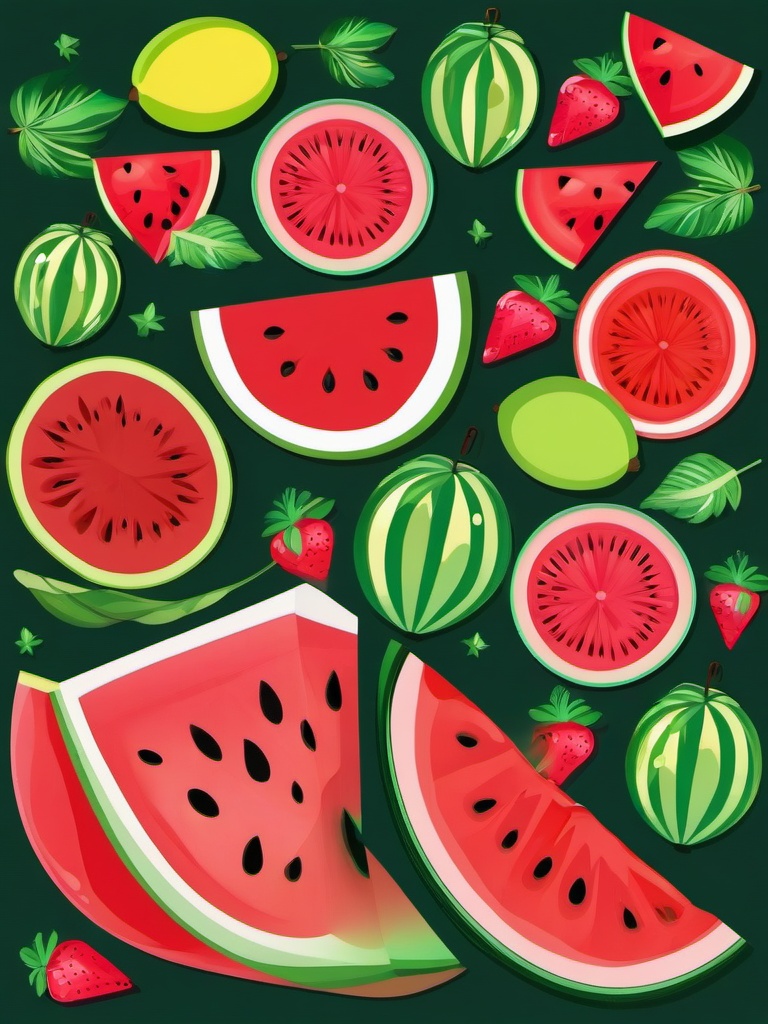 Watermelon  clipart