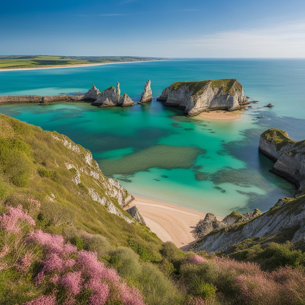 secrets of the ecréhous reef - paint the secrets of the ecréhous reef, a hidden gem off the coast of normandy with pristine beaches and abundant marine life. 