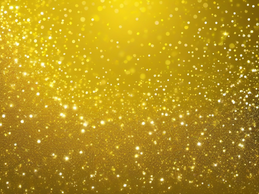 Yellow Sparkle Background  