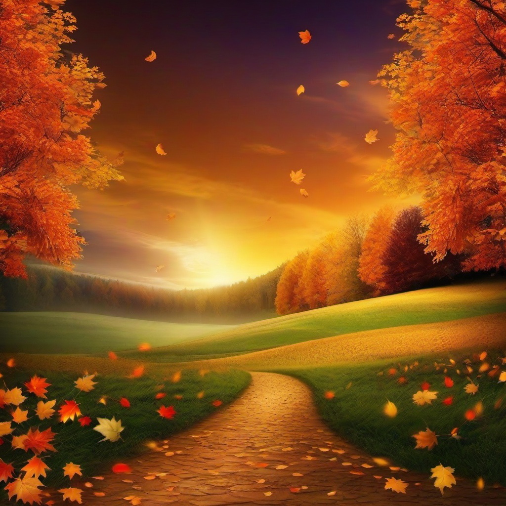 Fall Background Wallpaper - autumn scene background  