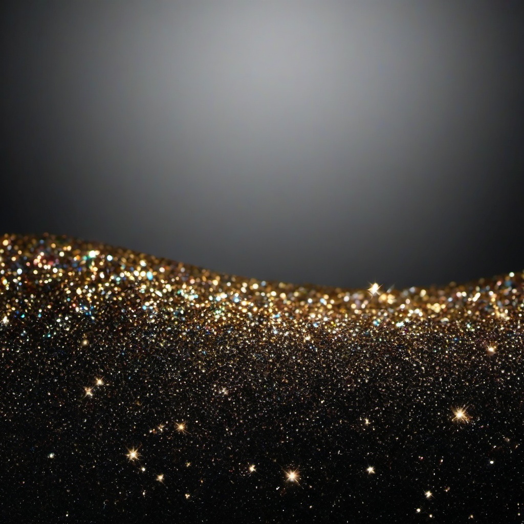 Glitter background - glitter and black background  