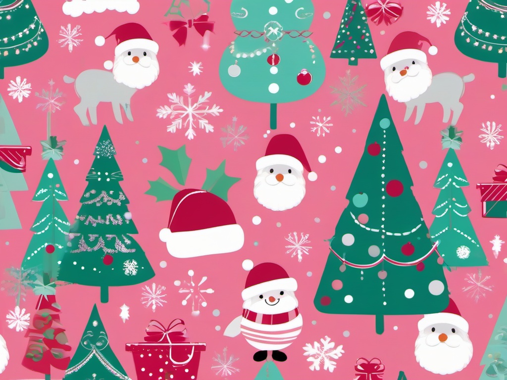 Christmas Girly Wallpaper  