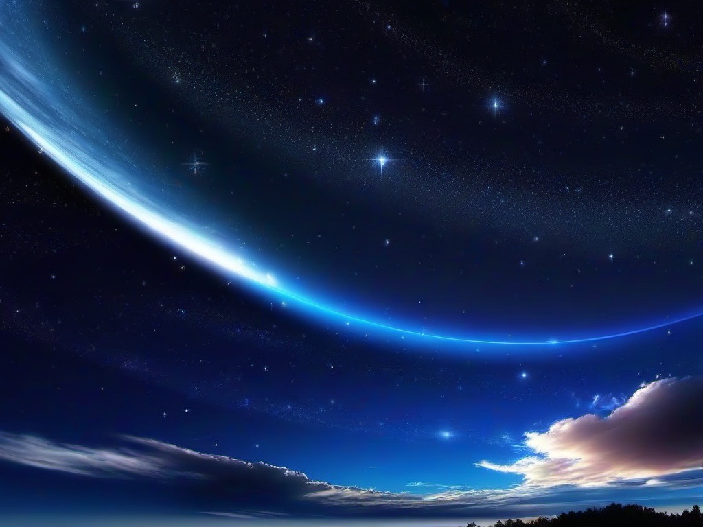 Night Sky 3D Wallpaper  ,desktop background wallpaper