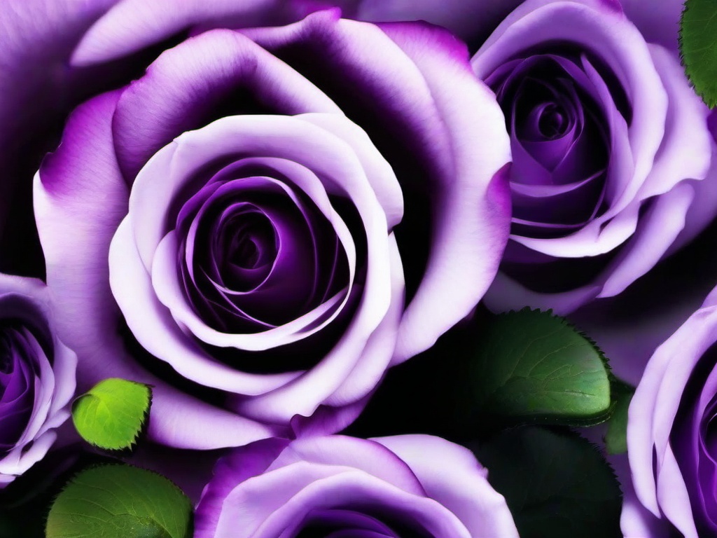 Flower Background Wallpaper - black purple rose wallpaper  