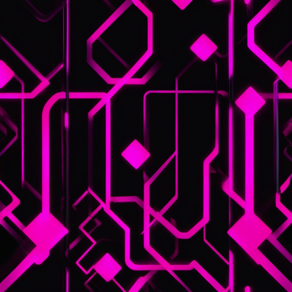 Neon Background Wallpaper - neon pink and black background  