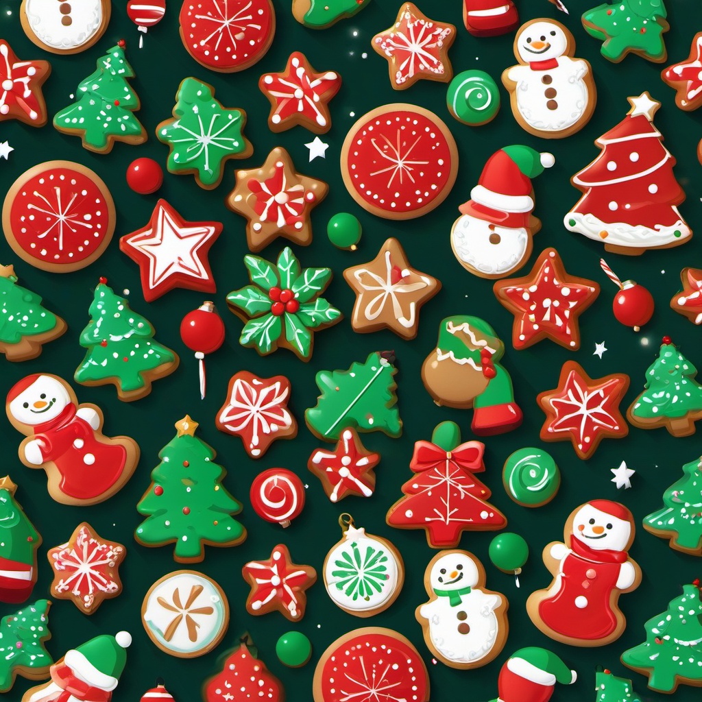 Christmas Background Wallpaper - christmas cookie background  