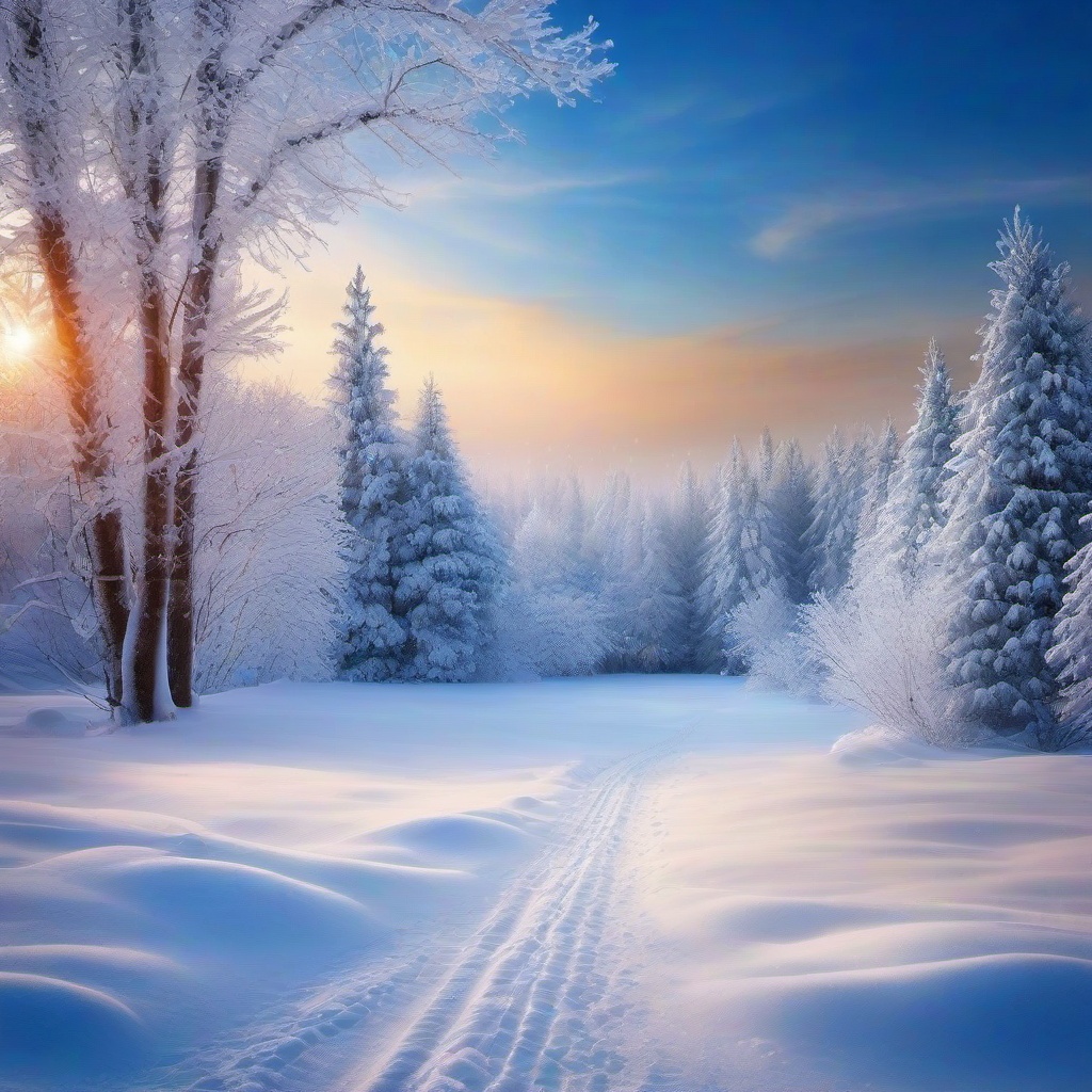 Winter background wallpaper - winter wonderland photography backdrop  