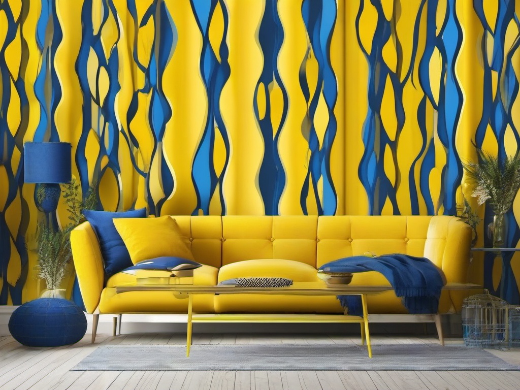 Yellow And Blue Wallpapers - A vibrant mix of yellow and blue, perfect for a modern, bold look.  background wallpaper