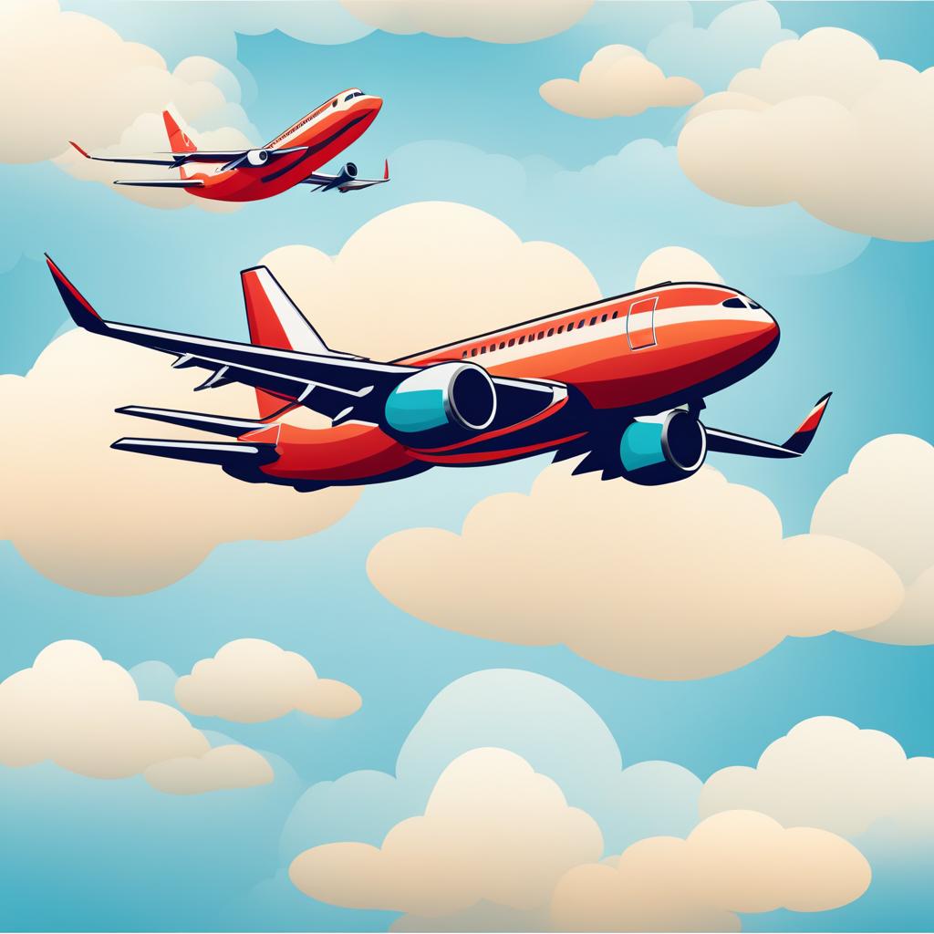 airplane clipart transparent background - soaring through the skies. 