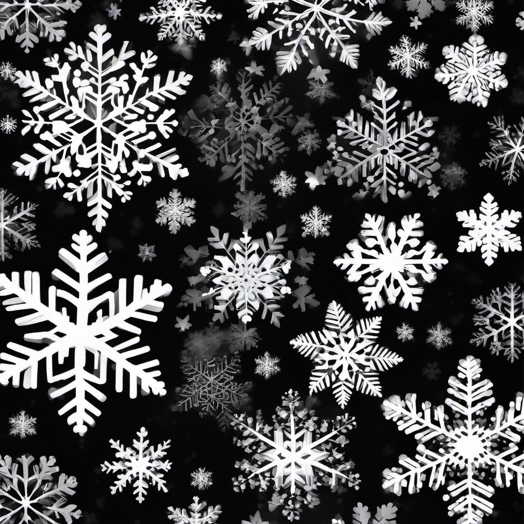 Snow Background Wallpaper - black snowflake background  