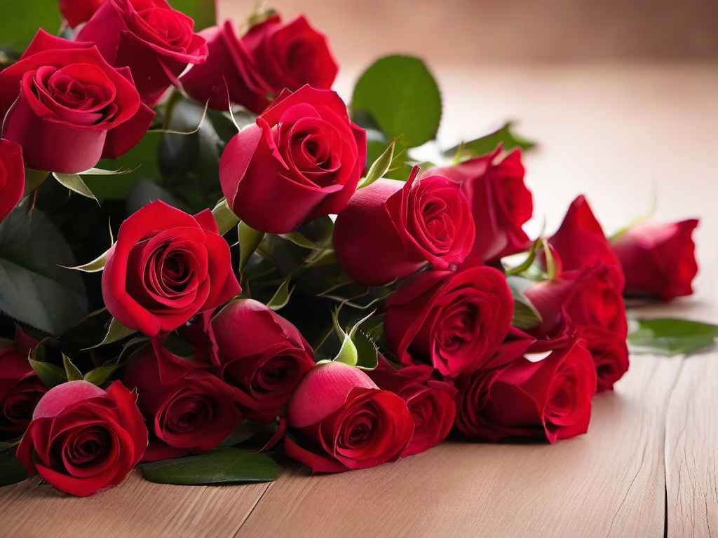 Wallpaper With Red Roses-Soft background with scattered red roses for a romantic feel  background wallpaper